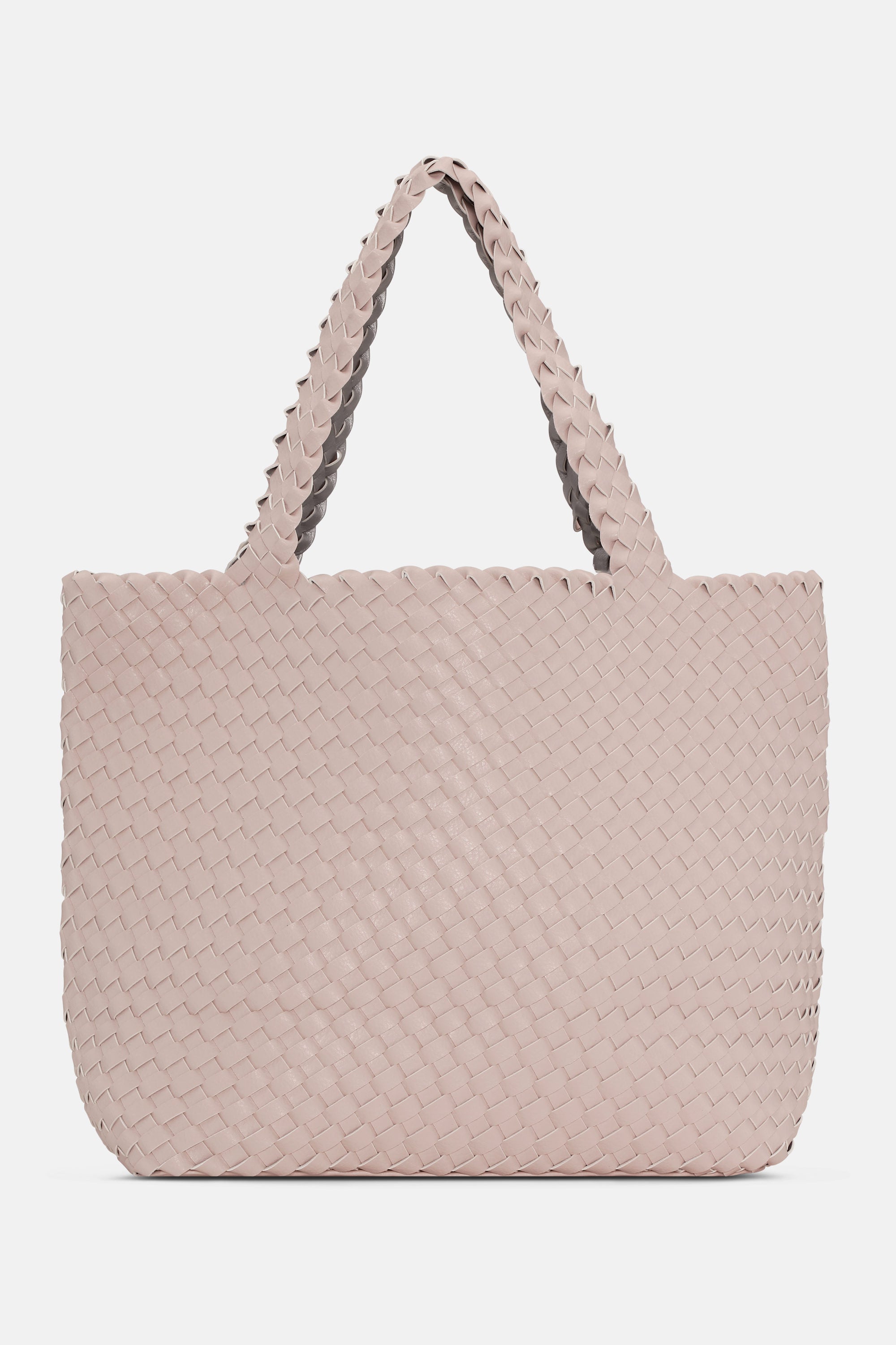 Tote Bag Trenzado - Rose Silver